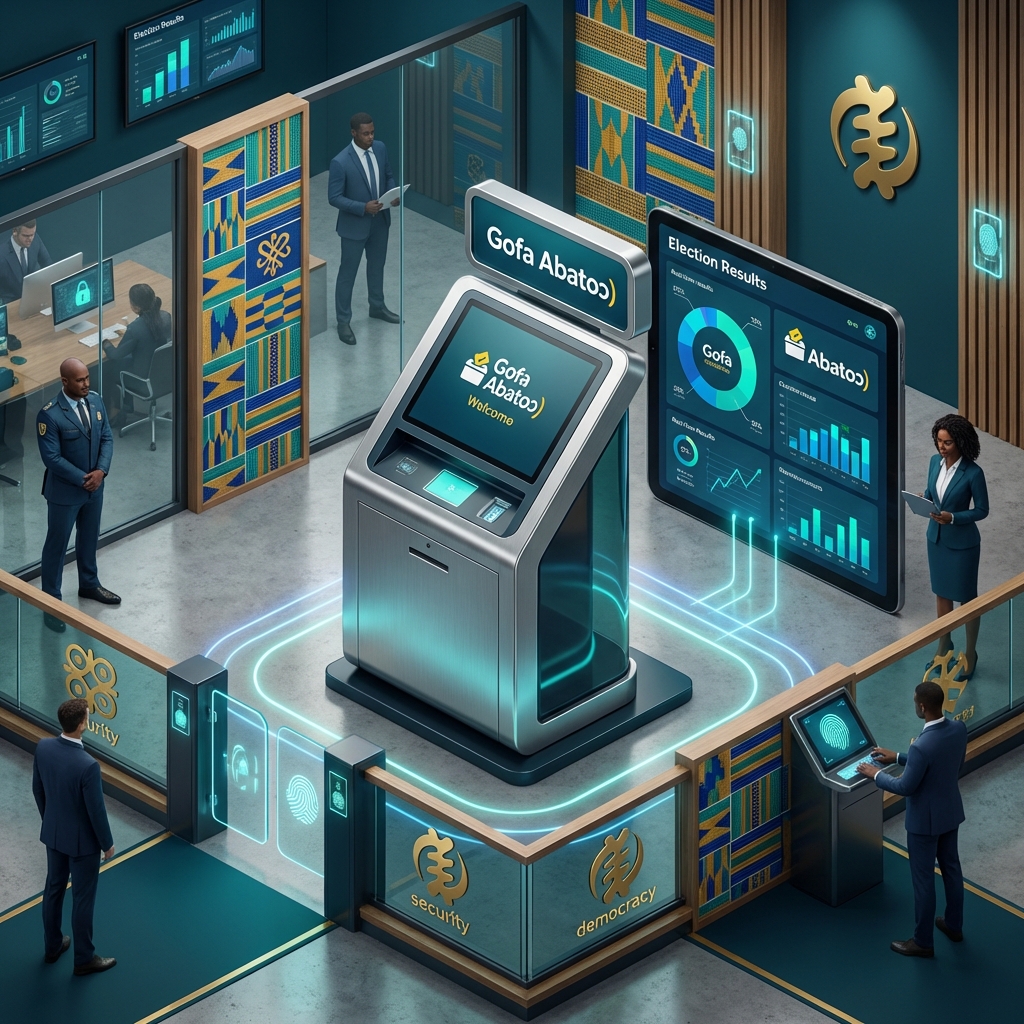 Gofa Abato electronic voting product showcase
